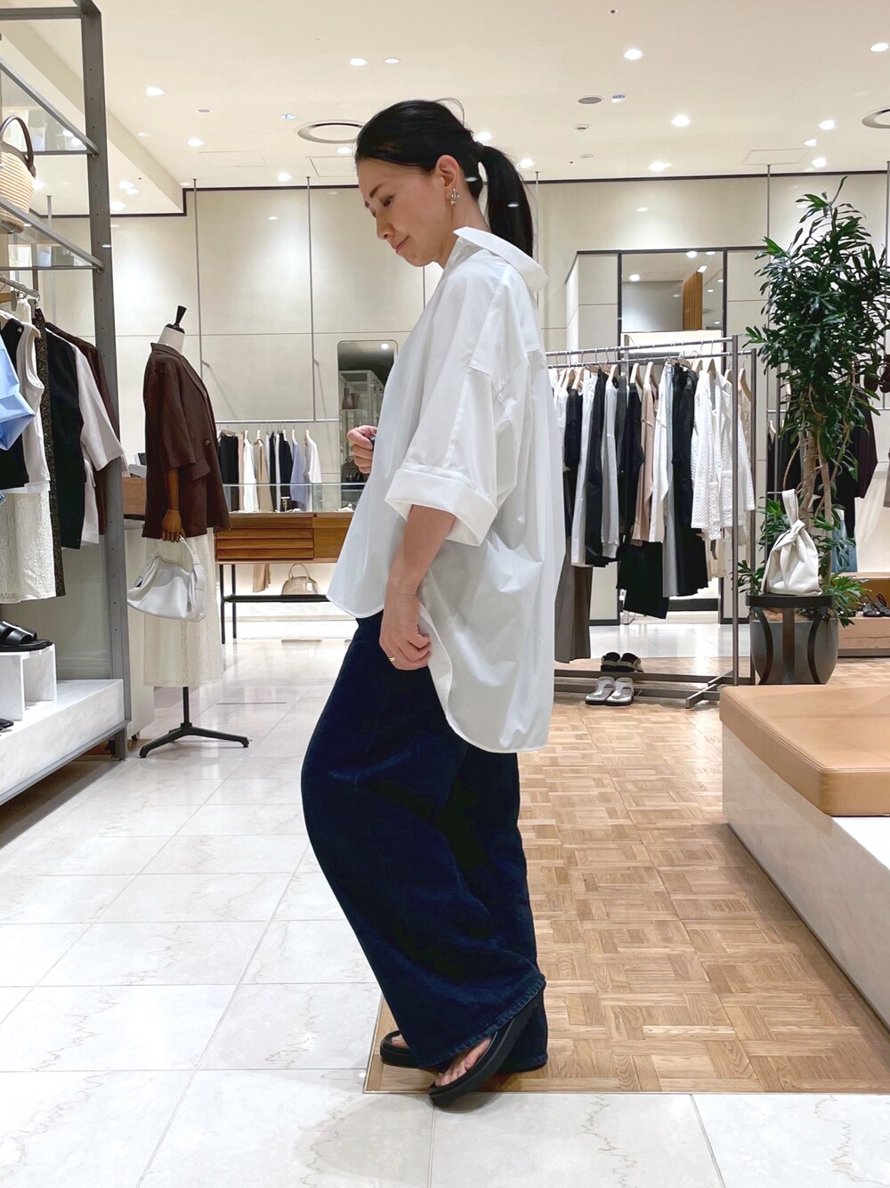 ハーフスリーブシャツを使った人気ファッションコーディネート - WEAR