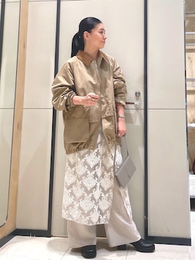 「GALLARDAGALANTE（ガリャルダガランテ）のアイテム（その他パンツ）」を使った、ggakemさん（レディース・158cm）の秋コーディネート