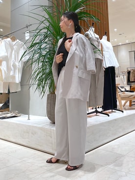 「アイテム（リング）」を使った、ggakemさん（レディース・158cm）の夏コーディネート