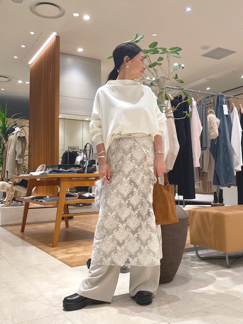 GALLARDAGALANTE オーガンジーコンビパンツ GALLARDAGALANTE オーガンジーコンビパンツ GALLARDAGALANTEのパンツを