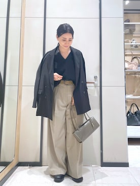 「GALLARDAGALANTE（ガリャルダガランテ）のアイテム（その他パンツ）」を使った、ggakemさん（レディース・158cm）の秋コーディネート