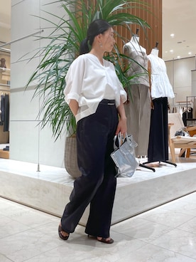 「アイテム（ピアス（両耳用））」を使った、ggakemさん（レディース・158cm）の夏コーディネート