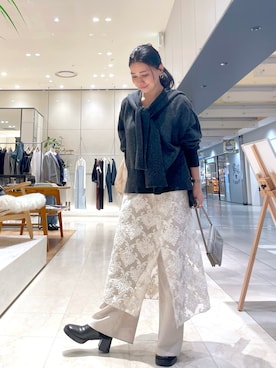 「GALLARDAGALANTE（ガリャルダガランテ）のアイテム（その他パンツ）」を使った、ggakemさん（レディース・158cm）の秋コーディネート