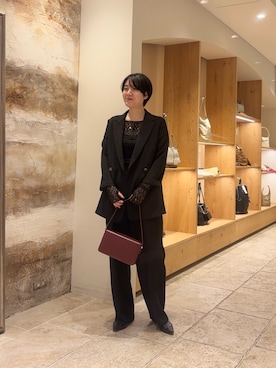 gg-akiko.fさん（レディース・164cm）の冬コーディネート