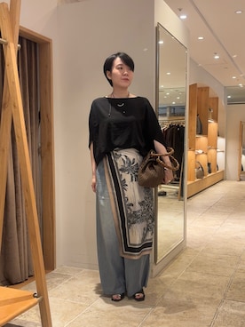gg-akiko.fさん（レディース・165cm）の春コーディネート