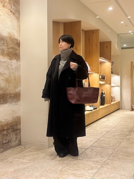 gg-akiko.fさん（レディース・164cm）の冬コーディネート