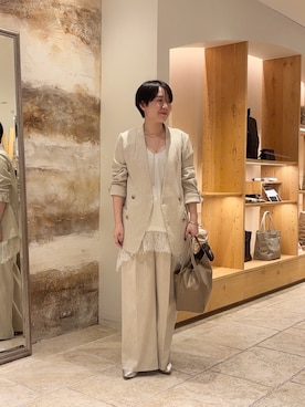 gg-akiko.fさん（レディース・164cm）の春コーディネート