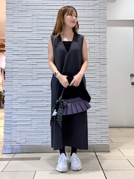 「LACOSTE（ラコステ）のアイテム」を使った、mayさん（レディース・153cm）の夏コーディネート