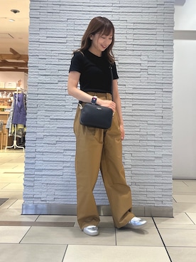 「LACOSTE（ラコステ）のアイテム」を使った、mayさん（レディース・153cm）の夏コーディネート