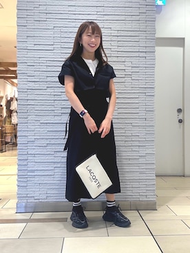 mayさんの（LACOSTE | ラコステ）を使ったコーディネート