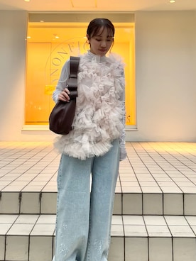 「Bab（バブ）のアイテム」を使った、yucaさん（レディース・149cm）の春コーディネート