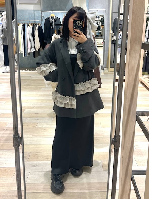 セール】ストレッチサテンキャミワンピース 652448（ワンピース