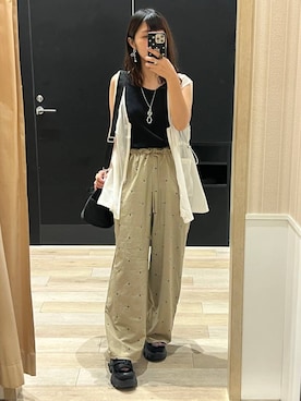 ari79さん（レディース・156cm）の夏コーディネート