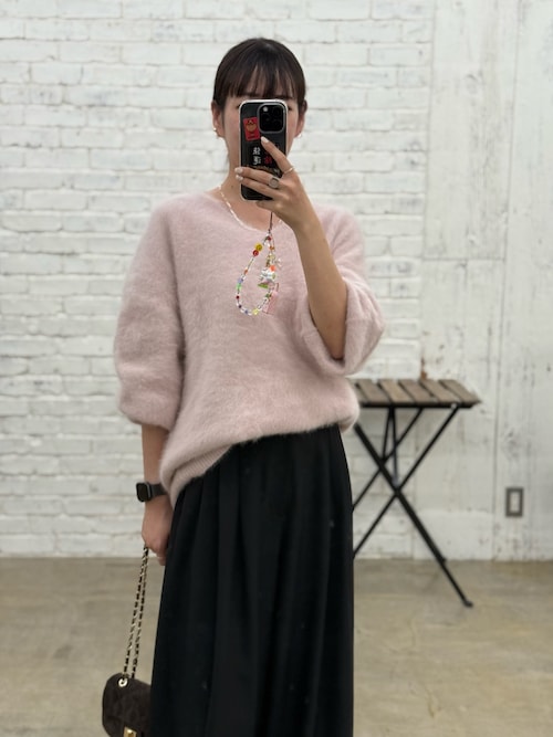 Loungedress ニット セーター FURカシミヤVニット レディース