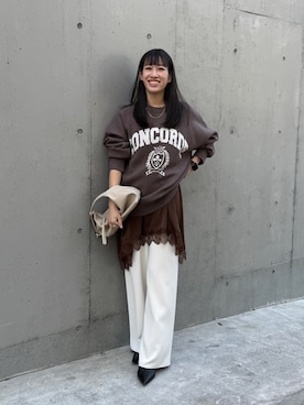 NANAさん（レディース・156cm）の冬コーディネート