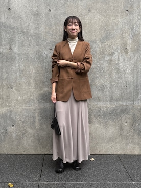 NANAさん(レディース・156cm)の秋コーディネート