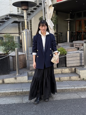 NANAさん（レディース・156cm）の冬コーディネート