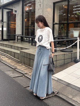 NANAさん（レディース・156cm）の夏コーディネート