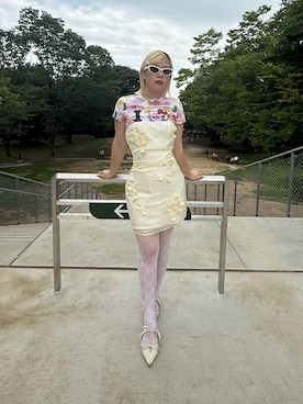 「ZARA（ザラ）のアイテム（ワンピース）」を使った、KAMIさん（レディース・167cm）の秋コーディネート