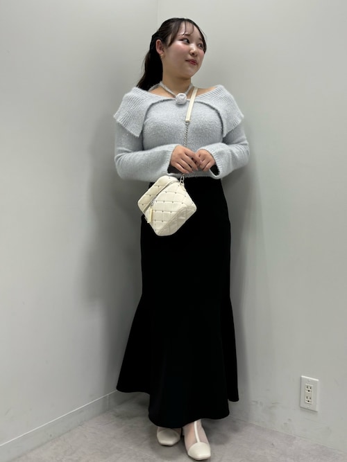 WEB限定商品】バックレースアップマーメイドスカート(S,M,L