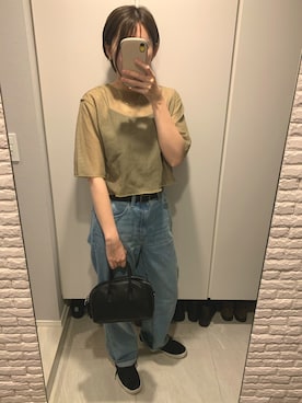 「アイテム（キャミソール）」を使った、sakuさん（レディース・162cm）の春コーディネート