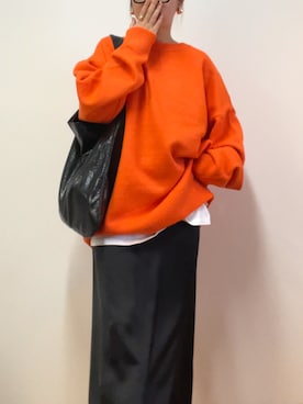 「アイテム（メガネ）」を使った、puu3さん（レディース・155cm）の冬コーディネート