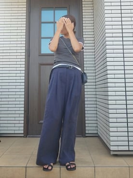 「アイテム（パンツ）」を使った、miki021612さん（レディース・160cm・40代）の夏コーディネート