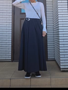 「Ameri（アメリ）のアイテム」を使った、miki061812さん（レディース・160cm）の春コーディネート