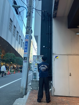 「AVIREX（アヴィレックス）のアイテム（ブルゾン）」を使った、HARUKIさん（メンズ・166cm）の冬コーディネート