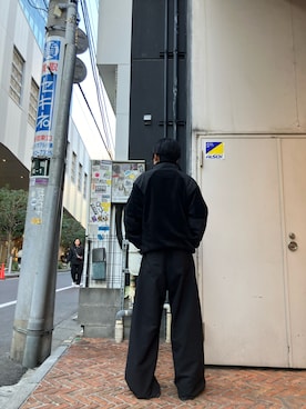 「AVIREX（アヴィレックス）のアイテム（ジャケット/アウター）」を使った、HARUKIさん（メンズ・166cm）の冬コーディネート