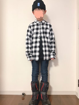 kotakotaさん（キッズ・131cm）の冬コーディネート
