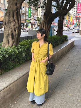 「LAKOLE（ラコレ）のアイテム」を使った、yunoさん（レディース・156cm）の春コーディネート