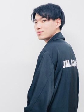 「JIL SANDER（ジルサンダー）のアイテム（ジャケット/アウター）」を使った、TATSUKI YouTuber  さん（メンズ・177cm）の秋コーディネート