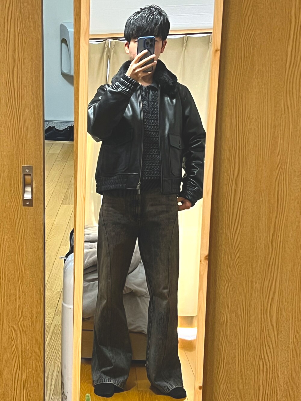 CLEL】Cow Leather G-1 Blouson / 牛革/カウレザー G-1ブルゾンを使っ