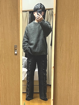 「CLEL（クレイル）のアイテム」を使った、jellyさん（メンズ・173cm）の冬コーディネート