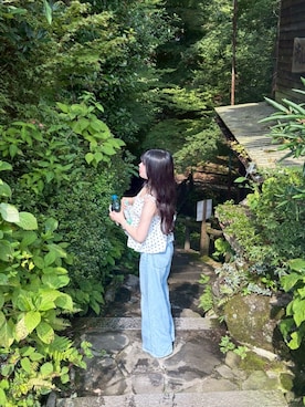 「アイテム（キャミソール）」を使った、kanonさん（レディース・150cm・10代）の夏コーディネート