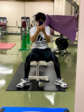 「筋トレ」｜sarukennさん（メンズ・167cm）の秋コーディネート