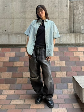 HUF JAPANさん（レディース・163cm）の春コーディネート