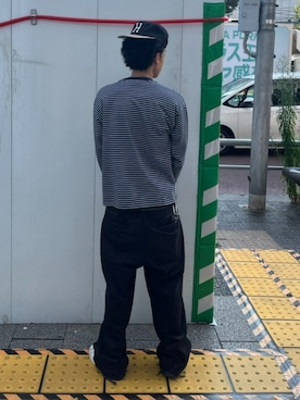 「HUF（ハフ）のアイテム」を使った、HUF JAPANさん（メンズ・175cm）の夏コーディネート