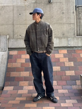 「ストリートファッション」｜HUF JAPANさん（メンズ・180cm）の秋コーディネート