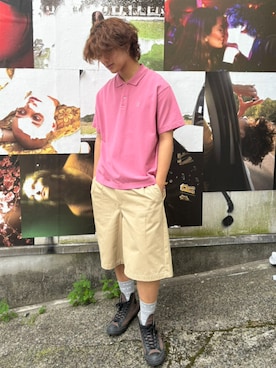 「HUF（ハフ）のアイテム」を使った、HUF JAPANさん（メンズ・176cm）の夏コーディネート