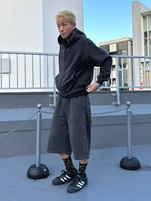 HUFのパンツを使ったコーディネート(ZOZOTOWN Yahoo!店) ｜ ネット通販