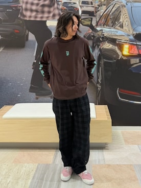 HUF JAPANさん(メンズ・172cm)の夏コーディネート