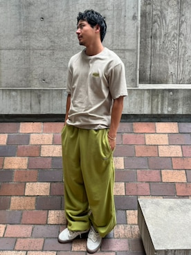 「HUF（ハフ）のアイテム」を使った、HUF JAPANさん（メンズ・171cm）の夏コーディネート