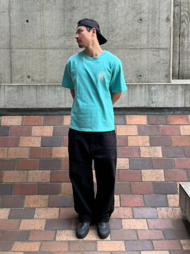 「HUF（ハフ）のアイテム」を使った、HUF JAPANさん（メンズ・171cm）の春コーディネート
