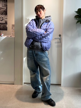 「ストリートファッション」｜HUF JAPANさん（レディース・163cm）の秋コーディネート