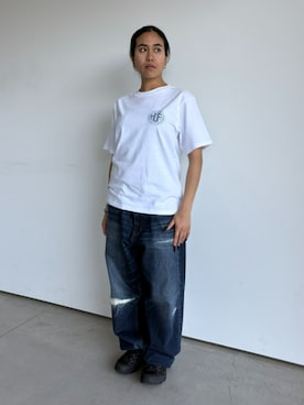 「HUF（ハフ）のアイテム」を使った、HUF JAPANさん（メンズ・157cm）の春コーディネート