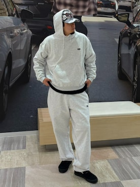 「HUF（ハフ）のアイテム」を使った、HUF JAPANさん（メンズ・173cm）の秋コーディネート