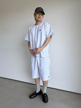 「HUF（ハフ）のアイテム（キャップ）」を使った、HUF JAPANさん（メンズ・165cm）の春コーディネート