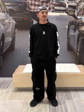 HUF JAPANさん(メンズ・170cm)の夏コーディネート